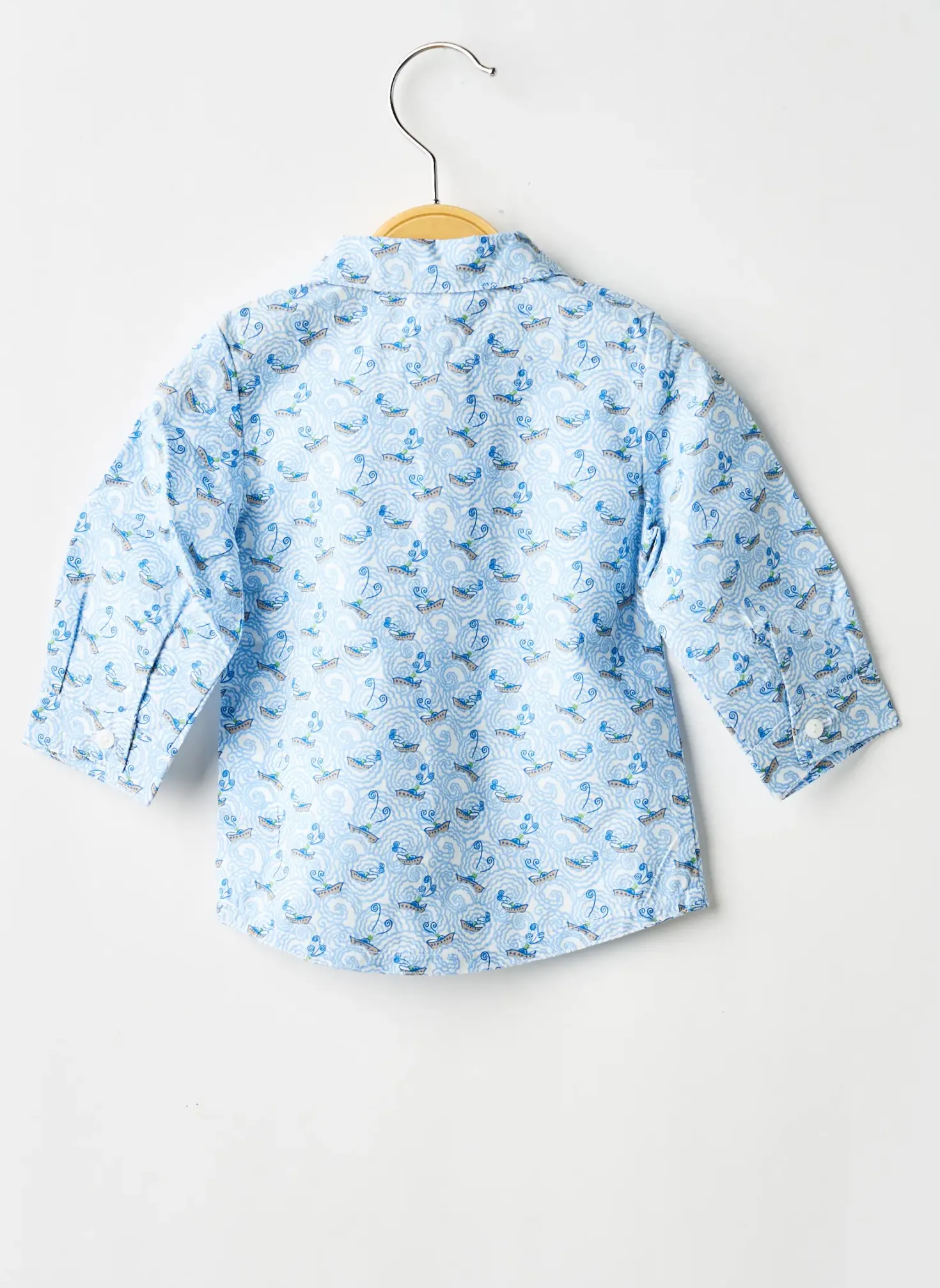 Chemise Manches Longues Absorba Bleu