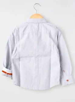 Chemise Manches Longues Boboli Bleu