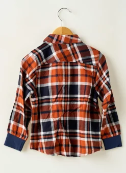 Chemise Manches Longues Boboli Marron