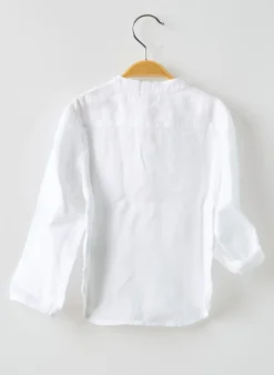 Chemise Manches Longues Buho Blanc