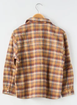 Chemise Manches Longues Coudemail Marron