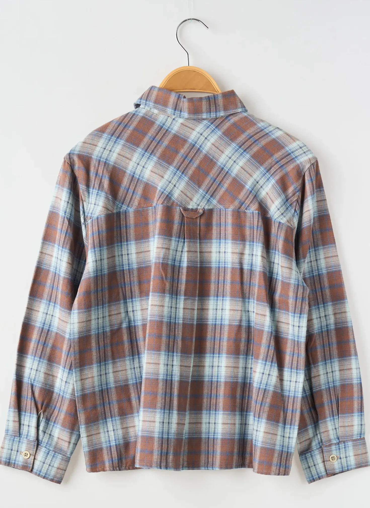 Chemise Manches Longues Coudemail Marron