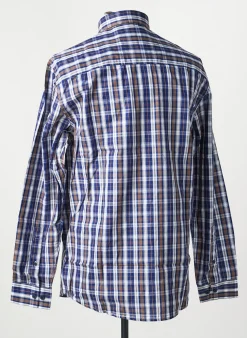 Chemise Manches Longues Damart Bleu