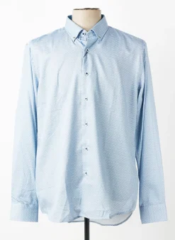 Chemise Manches Longues Dario Beltran Bleu