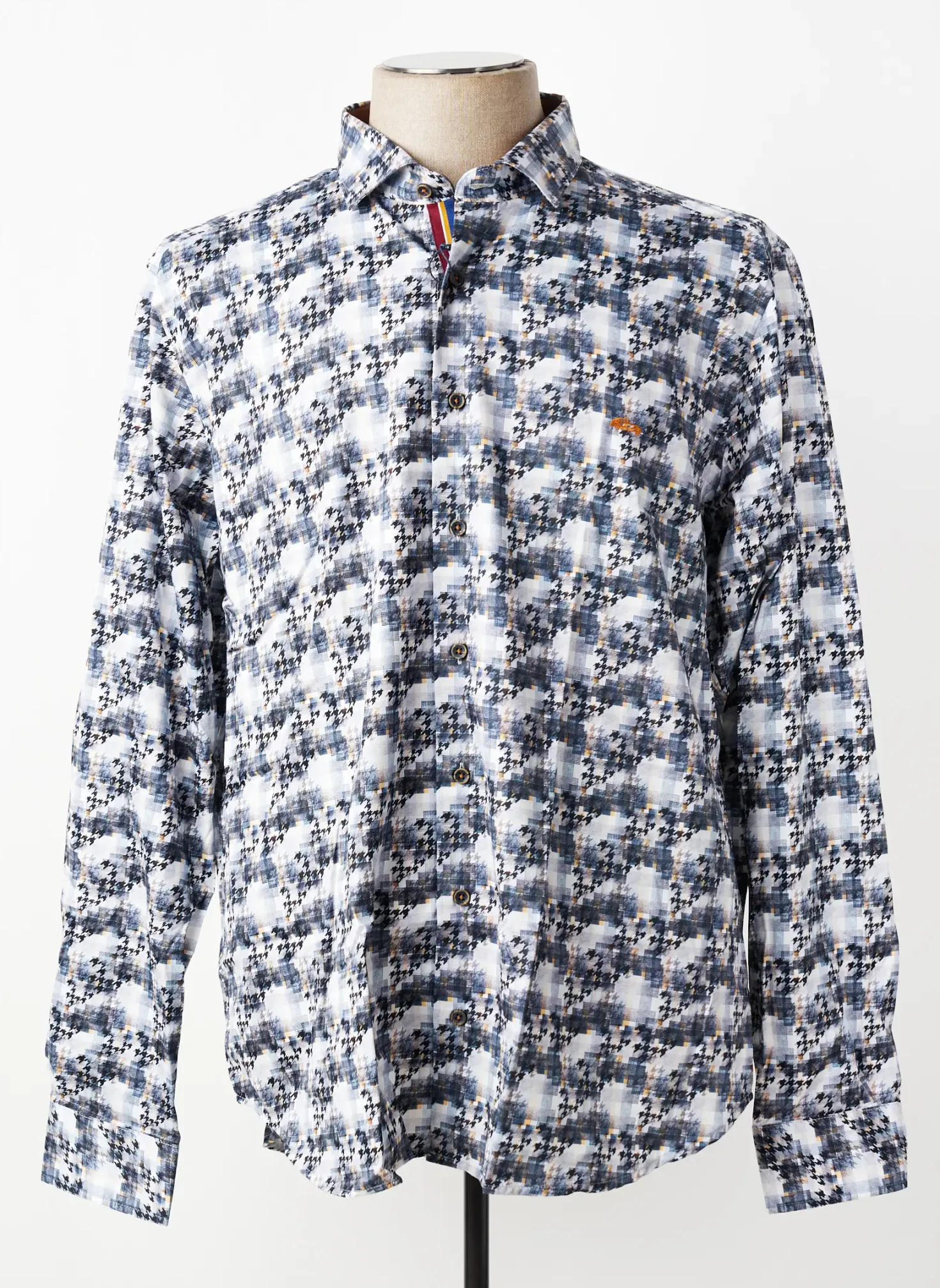 Chemise Manches Longues Dario Beltran Bleu