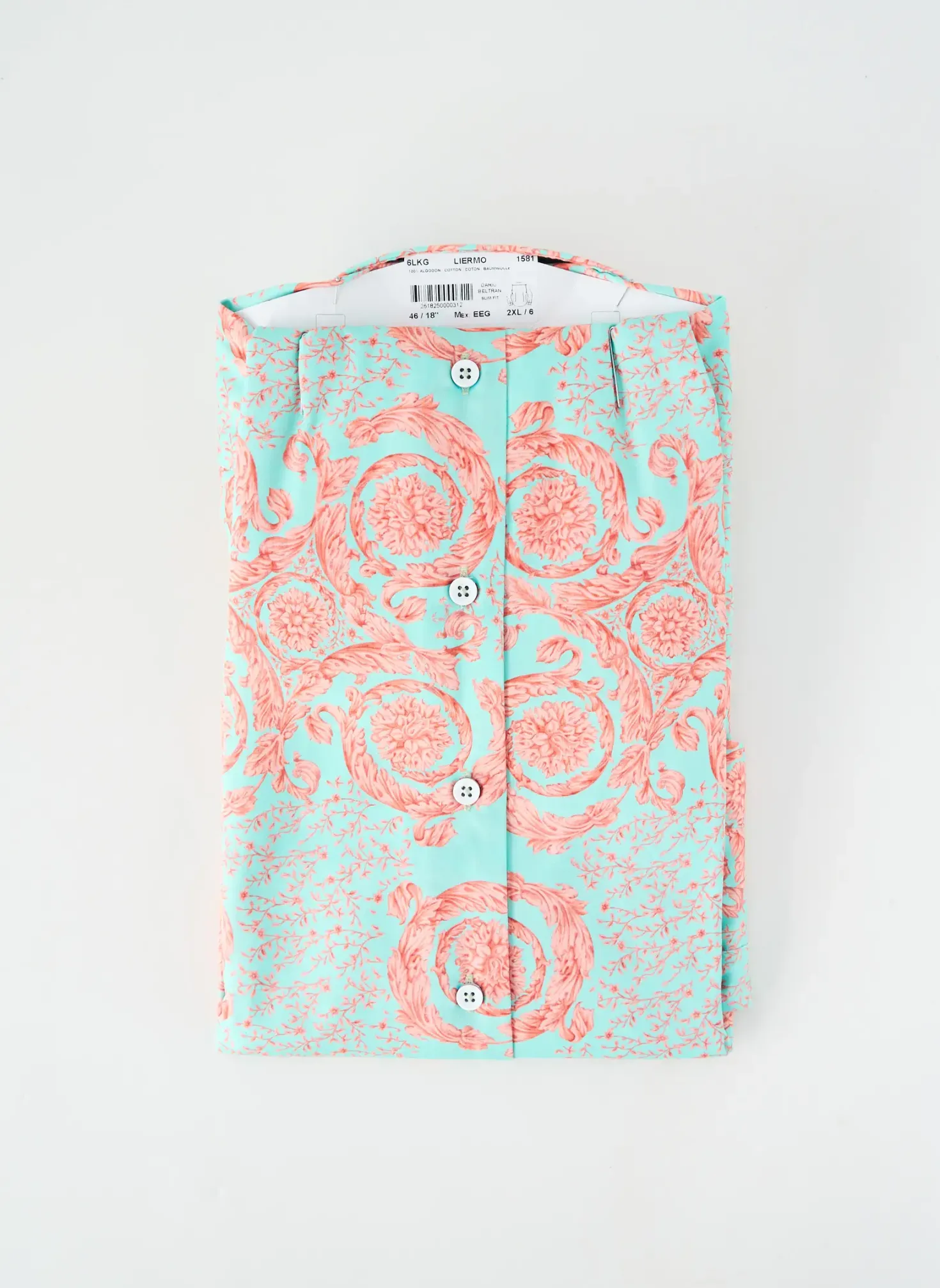 Chemise Manches Longues Dario Beltran Bleu
