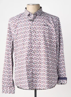 Chemise Manches Longues Delahaye Blanc