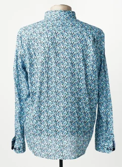 Chemise Manches Longues Delahaye Bleu
