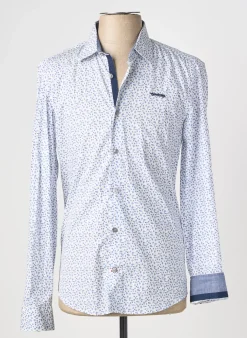 Chemise Manches Longues Delahaye Blanc