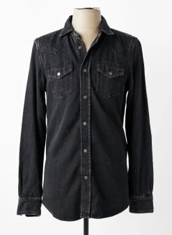Chemise Manches Longues Diesel Noir