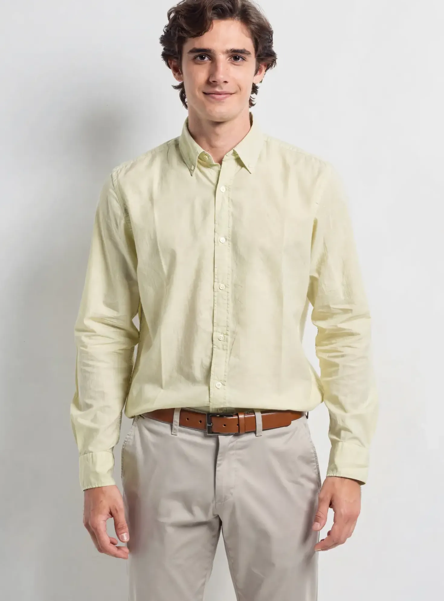 Chemise Manches Longues Ecoalf Vert