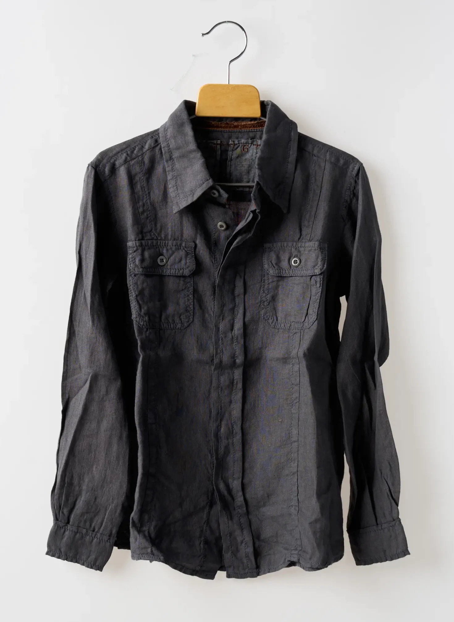 Chemise Manches Longues Europann Gris