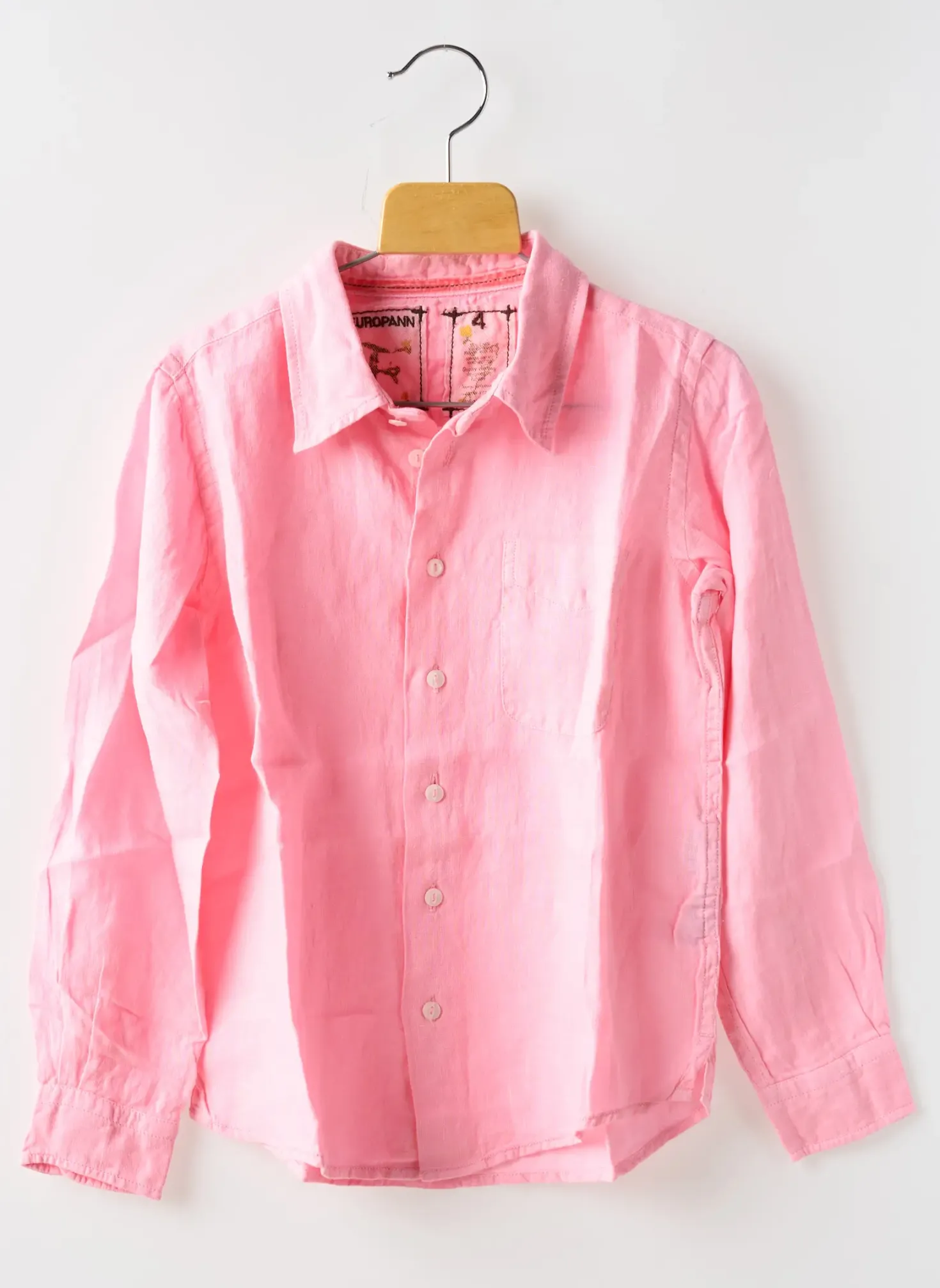 Chemise Manches Longues Europann Rose