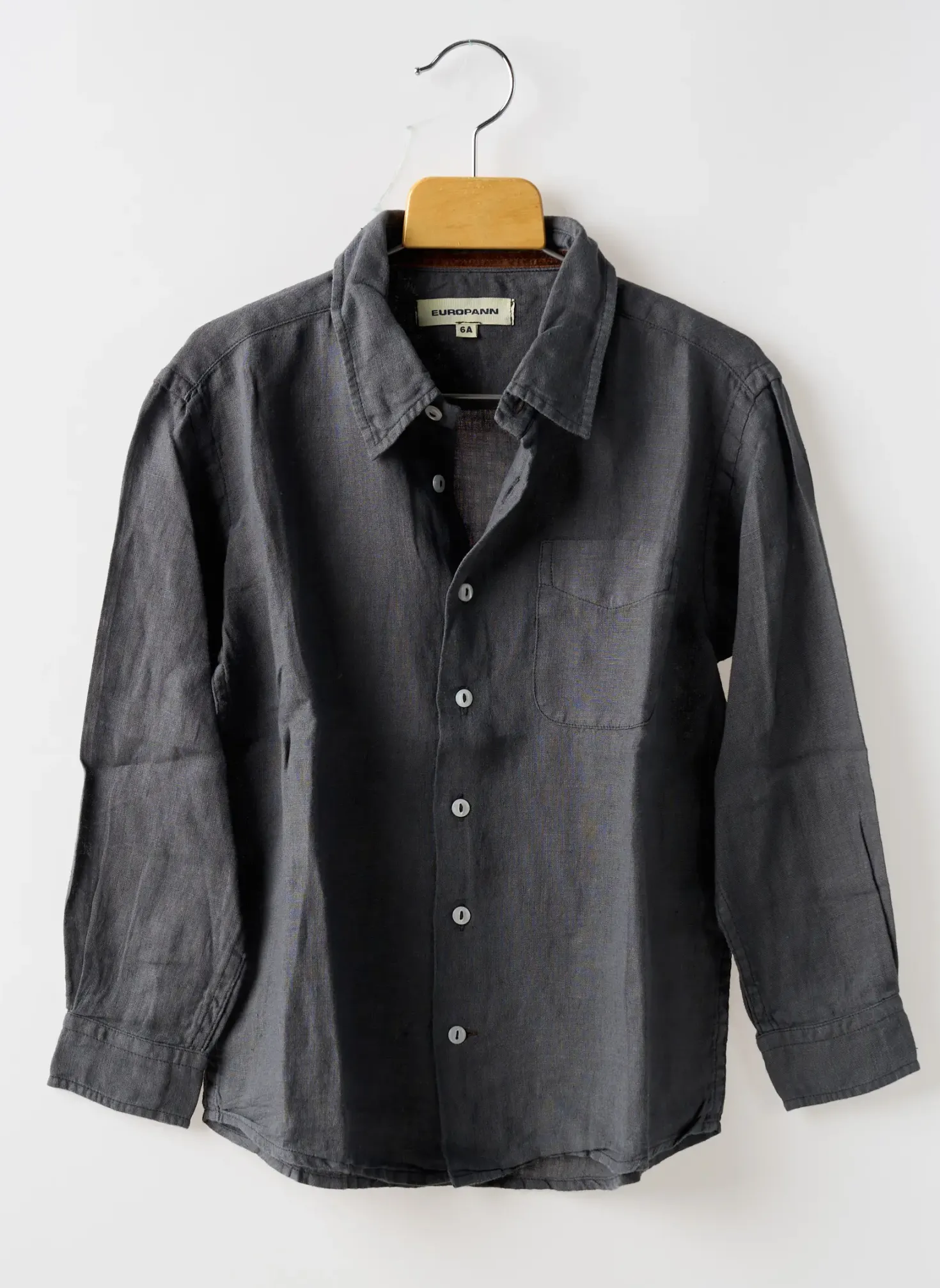 Chemise Manches Longues Europann Gris