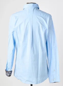 Chemise Manches Longues Fq1924 Bleu