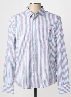 Chemise Manches Longues Freeman T.porter Bleu