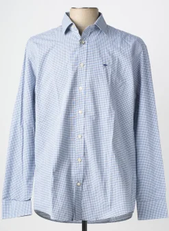 Chemise Manches Longues Fynch-hatton Bleu
