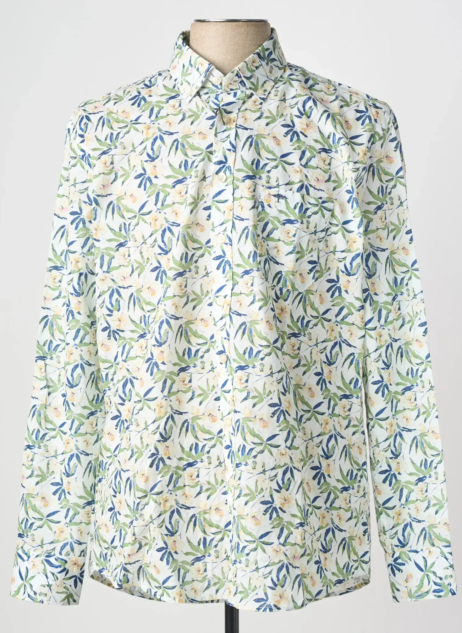 Chemise Manches Longues Fynch-hatton Vert