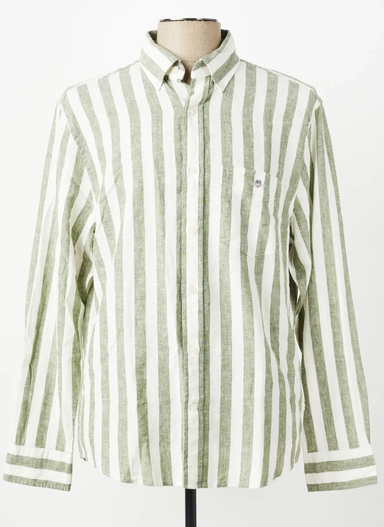 Chemise Manches Longues Gant Vert