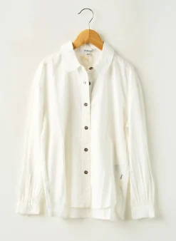 Chemise Manches Longues Garcia Blanc