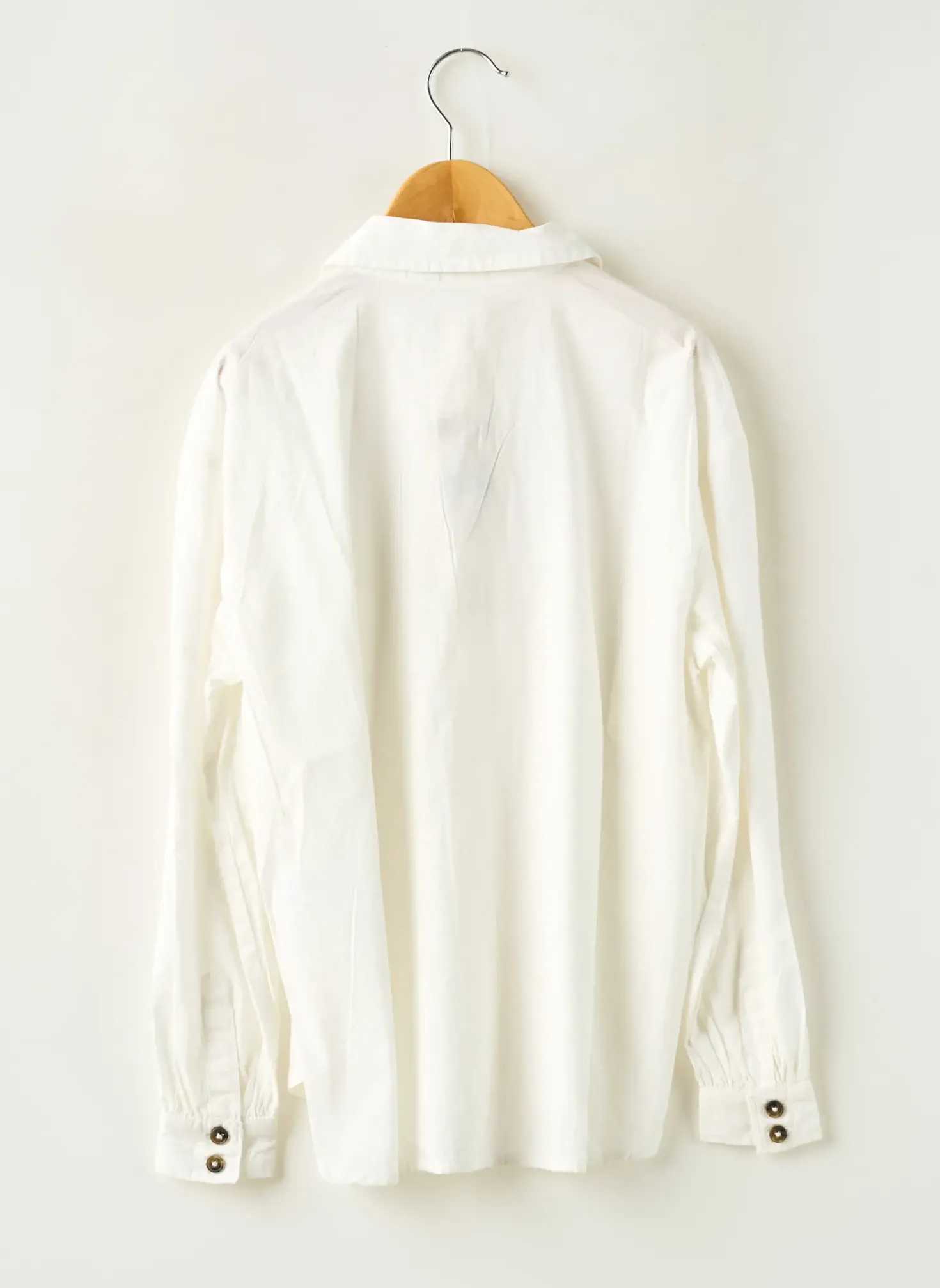 Chemise Manches Longues Garcia Blanc