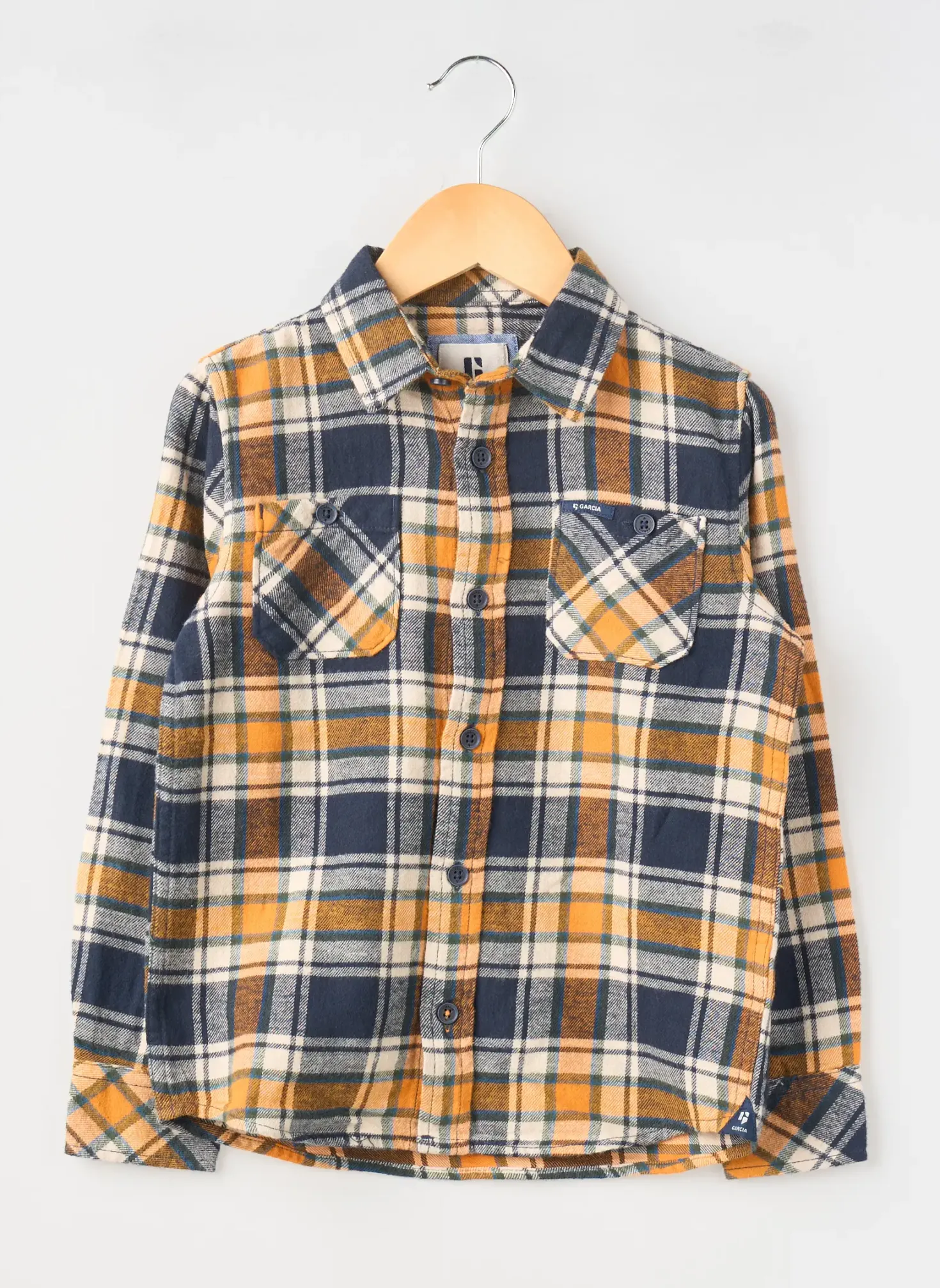 Chemise Manches Longues Garcia Orange