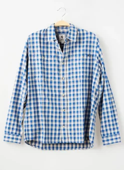 Chemise Manches Longues Garcia Bleu