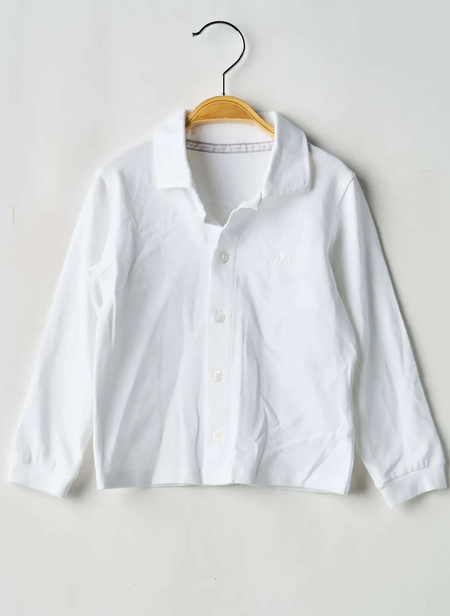 Chemise Manches Longues Gymp Blanc