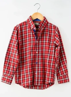 Chemise Manches Longues Hopscotch Rouge