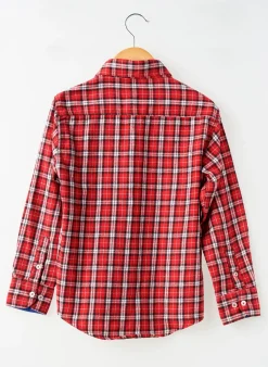 Chemise Manches Longues Hopscotch Rouge