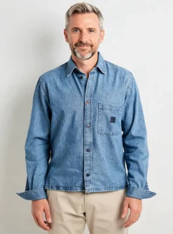 Chemise Manches Longues Hugo Boss Bleu