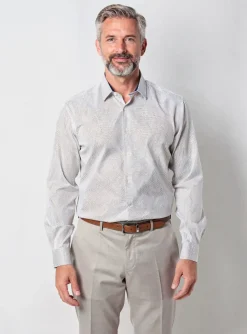 Chemise Manches Longues Hugo Boss Blanc