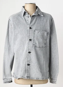 Chemise Manches Longues I8 Denim Gris