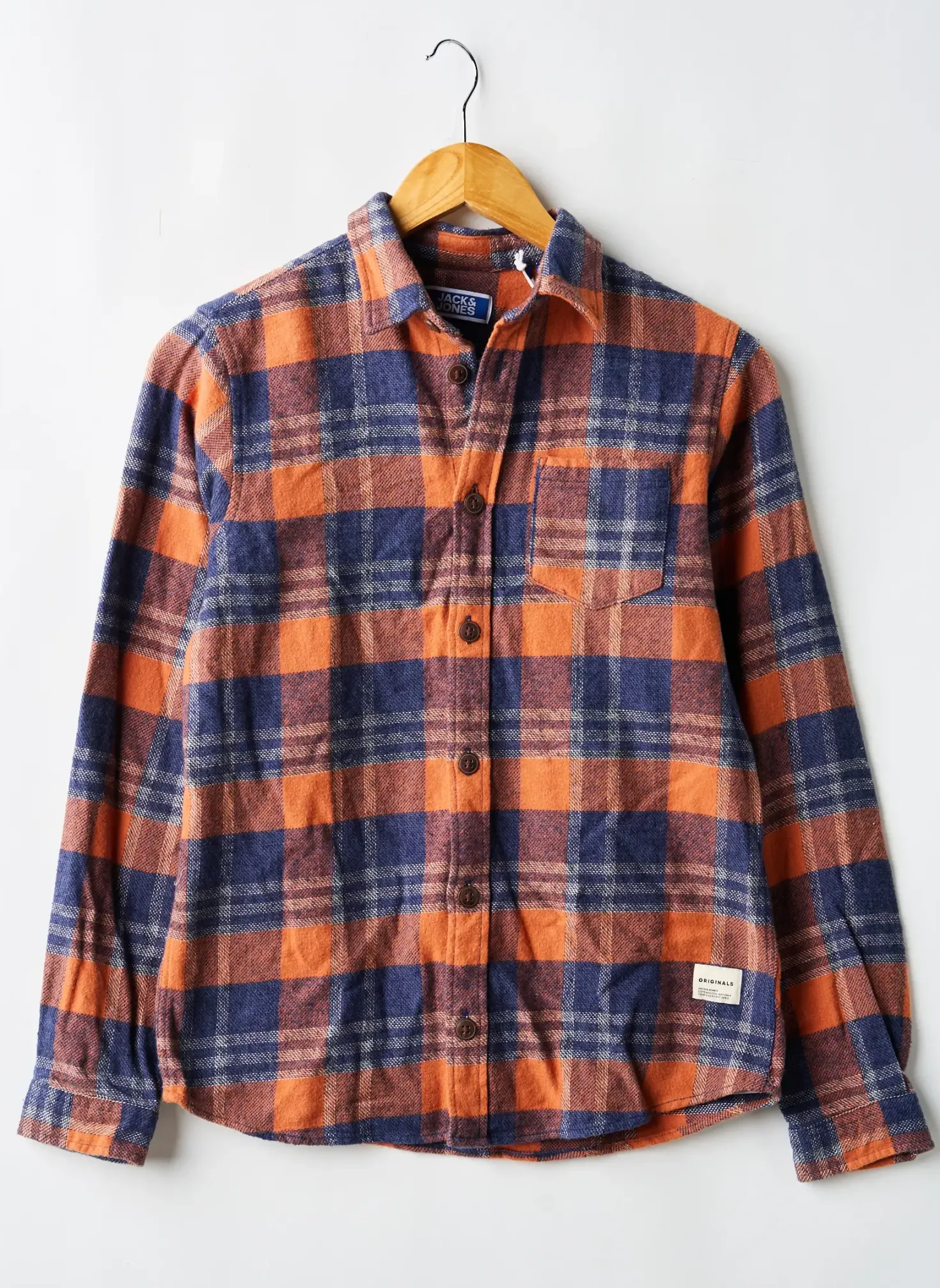 Chemise Manches Longues Jack & Jones Bleu