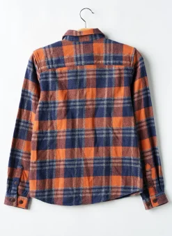 Chemise Manches Longues Jack & Jones Orange