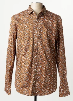Chemise Manches Longues Jack & Jones Marron