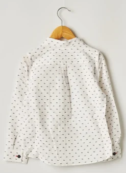 Chemise Manches Longues Jean Bourget Blanc