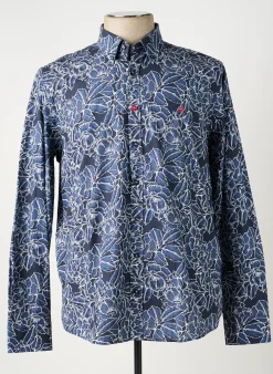 Chemise Manches Longues J&joy Bleu