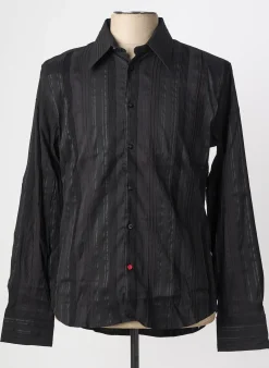 Chemise Manches Longues La Cible Rouge Noir