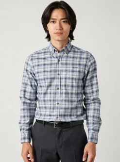 Chemise Manches Longues Lee Cooper Bleu