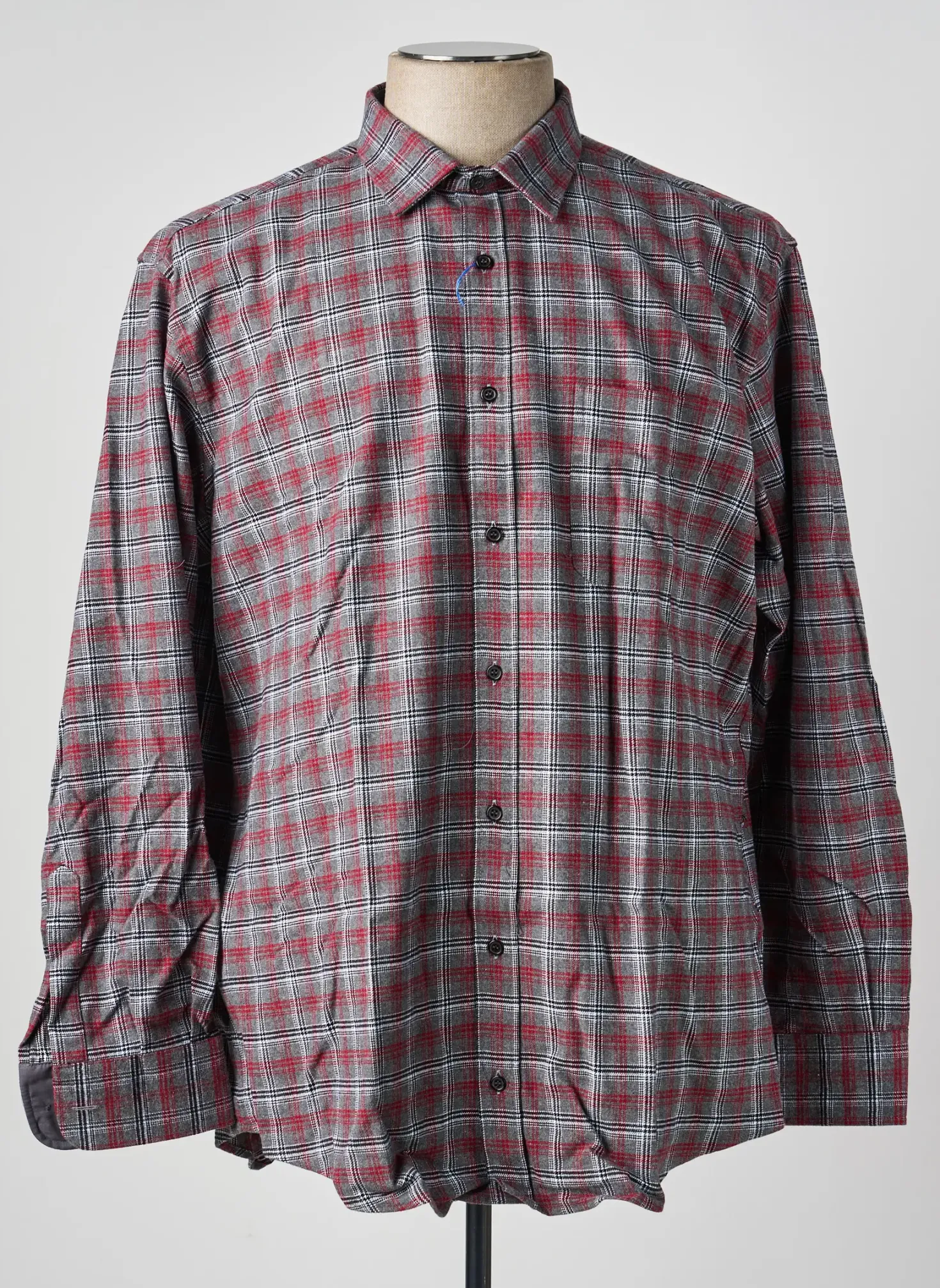 Chemise Manches Longues Lui Gris