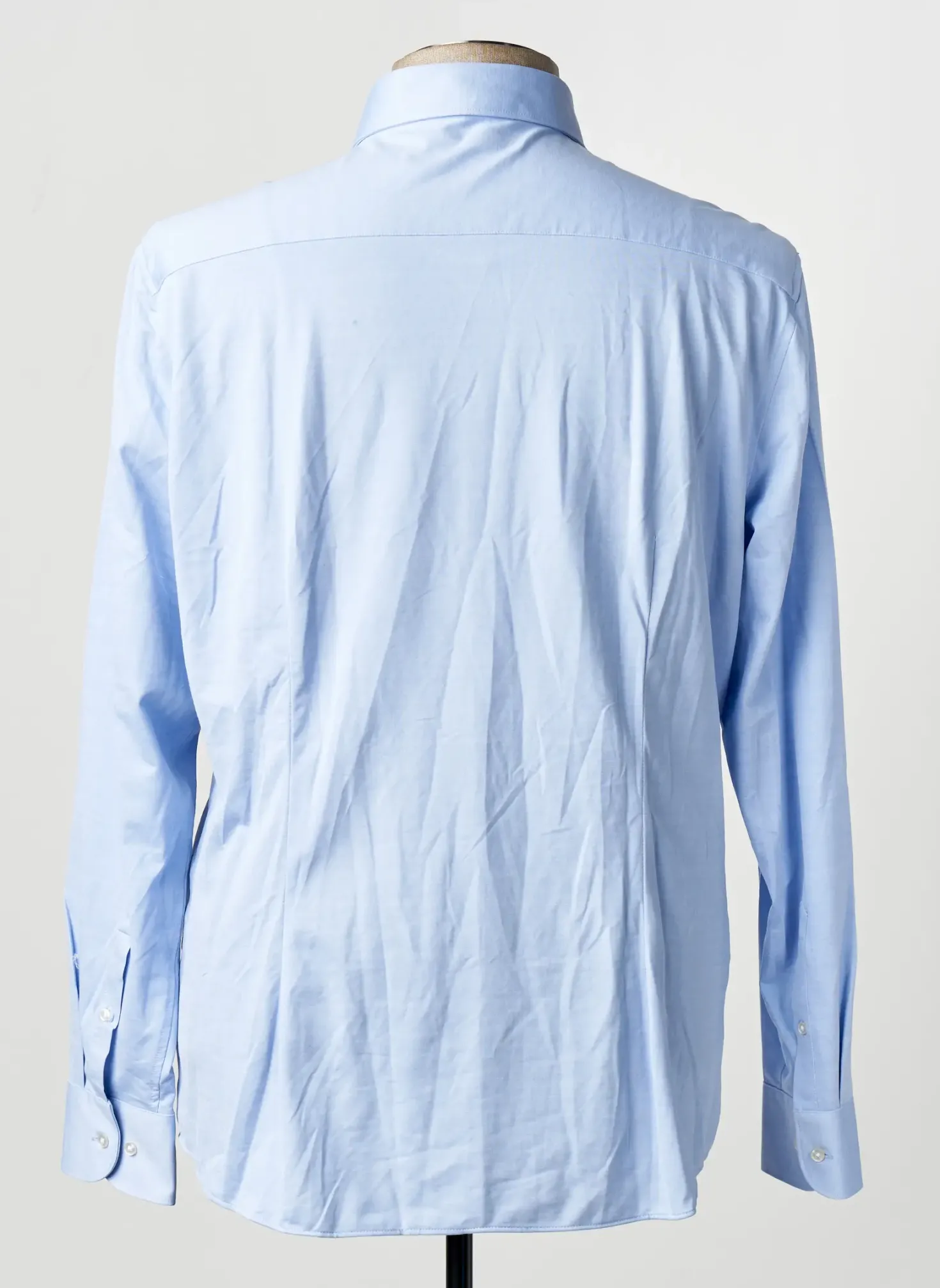 Chemise Manches Longues Mango Bleu
