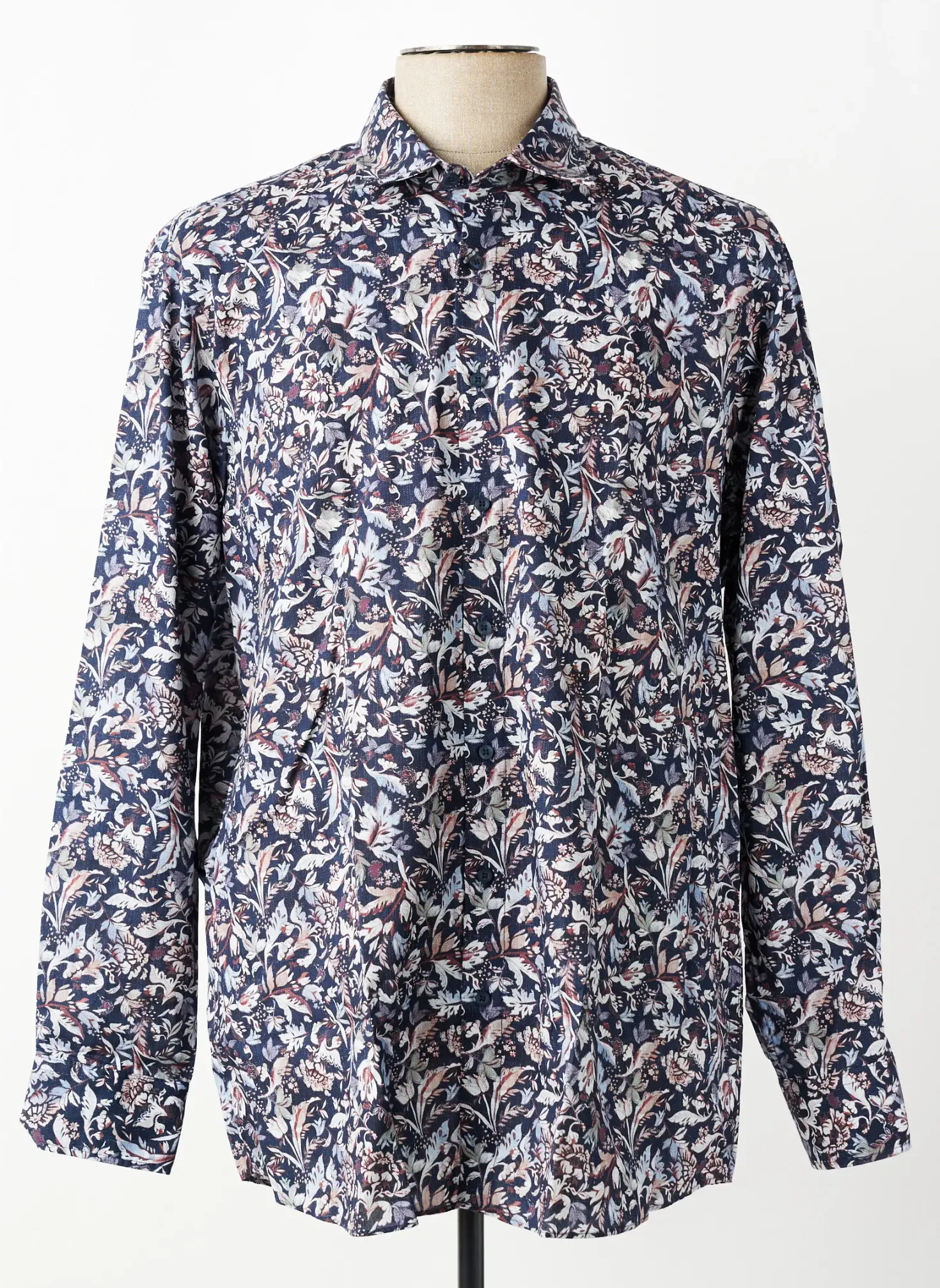 Chemise Manches Longues Marvelis Bleu
