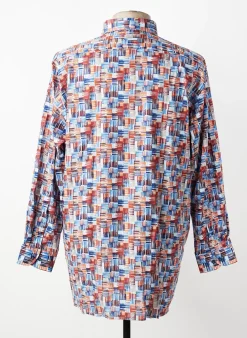 Chemise Manches Longues Marvelis Bleu