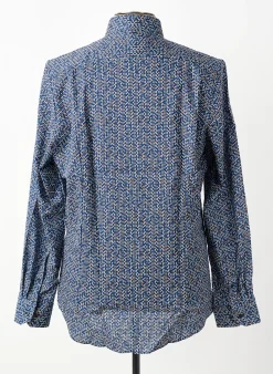 Chemise Manches Longues Marvelis Bleu