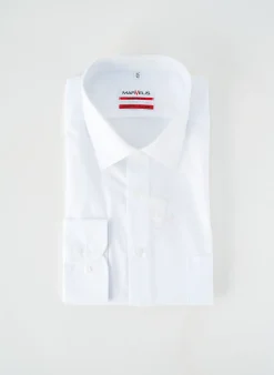 Chemise Manches Longues Marvelis Blanc