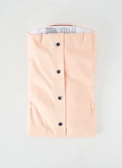 Chemise Manches Longues Marvelis Orange