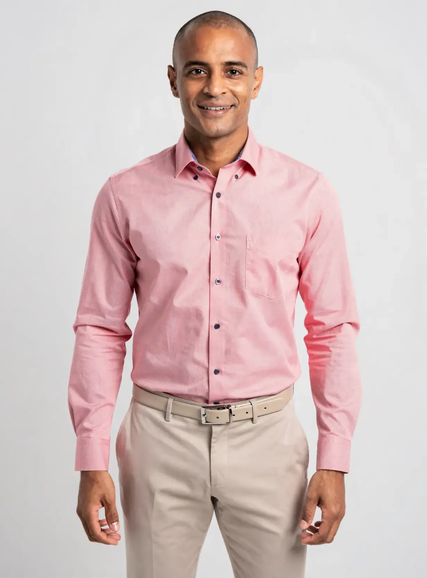 Chemise Manches Longues Marvelis Rouge
