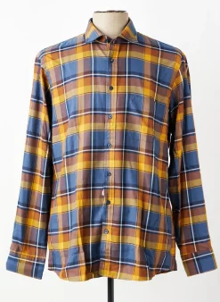 Chemise Manches Longues Marvelis Jaune