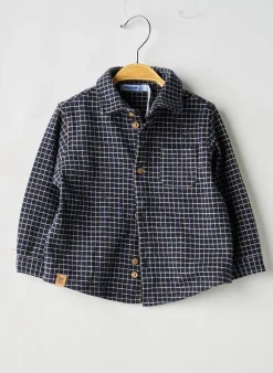 Chemise Manches Longues Mayoral Bleu